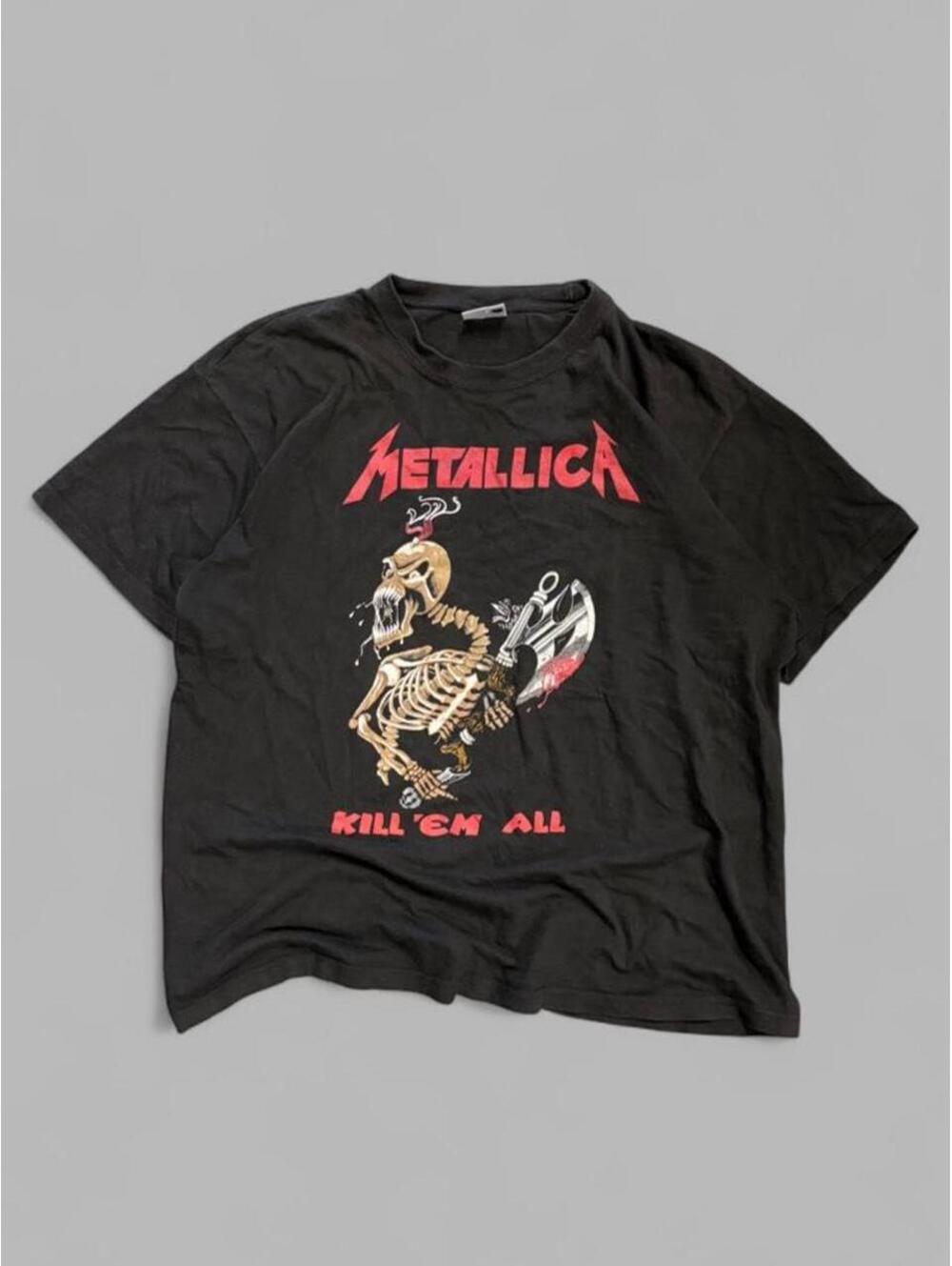 Vintage 1995 Euro Metallica “Kill ‘Em All” Band Tee